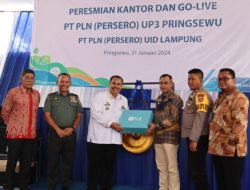 PLN UP3 Pringsewu Resmi Beroperasi, GM PLN Minta Pelayanan Semakin Ditingkatkan