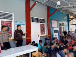 Terima Tahanan Baru, Kepala Rutan Sukadana Berikan Pengarahan Terkait Hak dan Kewajiban Bagi Tahanan Baru