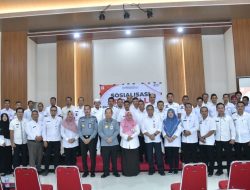 Kakanwil Kemenkumham Babel Sosialisasikan Layanan  Apostille serta kekayaan intelektual dan PJA Kepada Kades se-Kabupaten Bangka