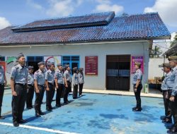 Pimpin Apel Pagi Pegawai, Karutan Sukadana Ingatkan Kembali Netralitas dan Kawal Pemilu Damai 2024
