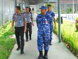 Perkuat Sinergitas, Kalapas Tanjungpandan Terima Kunjungan Silahturahmi Danlanud H. AS Hanandjoedin