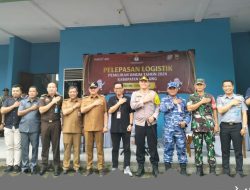 Kalapas Kelas IIB Tanjungpandan Hadiri Pelepasan Logistik Pemilu 2024