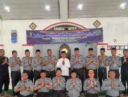 Karutan Nur Febrianto Beserta Jajaran Rutan Kotabumi Gelar Peringatan Isra Mi’raj Nabi Muhammad SAW
