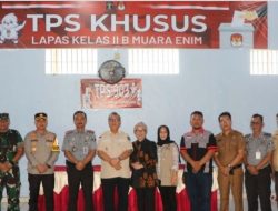 Pantau Persiapan Pemilu, Lapas Muara Enim Terima Kunjungan Pj Bupati Muara Enim dan Unsur Terkait
