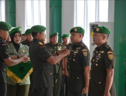 Brigjen TNI Iwan Ma’ruf Zainudin, S.E., Pimpin Sertijab Tiga Dandim Jajaran Korem 043/Gatam