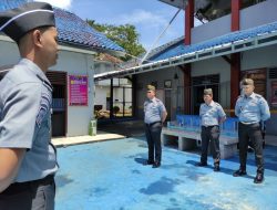 Apel Pagi Pegawai Rutan Sukadana, Karutan Sukadana : Tingkatkan Kinerja dengan Efisien dan Penuh Tanggung Jawab