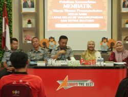 Tingakatkan Keatifitas dan Keterampilan, Warga Binaan Lapas Kelas IIB Tanjungpandan Antusias Ikuti Pelatihan Pembuatan Eco-print