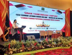 Kakanwil Kemenkumham Lampung Membuka Kegiatan Sinar Yankumham Lampung Sesi Seminar Layanan Layanan Hukum dan HAM