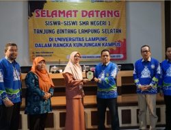 Motivasi Siswa Lanjut Studi, SMAN 1 Tanjung Bintang Sambangi Unila
