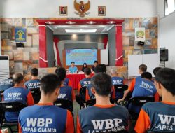 Bersama PBH Peradi Tasikmalaya, Lapas Ciamis Selenggarakan Penyuluhan Hukum Bagi Tahanan