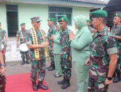 Kunjungi Kodim 0424/Tanggamus, Pangdam II/Swj Berikan Apresiasi Kinerja dan Dedikasi Babinsa Sebagai Ujung Tombak TNI AD