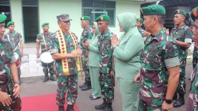 Kunjungi Kodim 0424/Tanggamus, Pangdam II/Swj Berikan Apresiasi Kinerja dan Dedikasi Babinsa Sebagai Ujung Tombak TNI AD