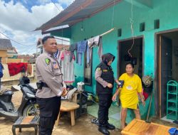 Polresta Bandar Lampung Kerahkan Tim Medis Periksa Kesehatan Korban Banjir di Bandar Lampung