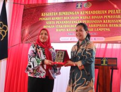 Kakanwil Kemenkumham Lampung Bersama Walikota  Resmi Buka Bimbingan Kemandirian Pelatihan Pangkas Rambut dan Salon WBP dan Penandatanganan PKS Dengan Stakeholder Griya Abhipraya Berkilau