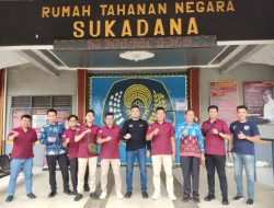 Rutan Kelas IIB Sukadana Terima Kunjungan Monitoring Evaluasi Kanwil Kemenkumham Lampung Terkait Pembangunan Zona Integritas Menuju WBK/WBBM