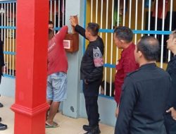 Wujudkan Birokrasi Bersih Melayani, Tim ULP Lapas Muara Enim Buka Kotak Aduan Blok Hunian
