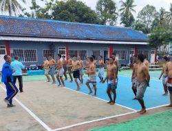 Jaga Kondisi Tubuh Tetap Prima, Rutan Sukadana Rutin Ajak Senam Sehat WBP