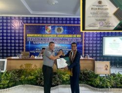 Kepala Rutan Kelas IIB Kotabumi Ikuti Konferkab VIII PWI Lampung Utara