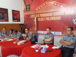Kepala LPKA Kelas I Palembang Pimpin Rapat Evaluasi Kinerja dan Penyusunan Rencana Kerja Yang Diikuti Seluruh Pejabat Struktural