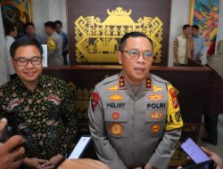 Persiapan Rapat Pleno Rekapitulasi Hasil Perhitungan Suara, Kapolda  Lampung Tinjau KPU Provinsi