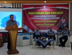 Tingkatkan Pembinaan Terhadap Narapidana, Lapas Ciamis Ikuti Monitoring dan Evaluasi Bidang Pembinaan Narapidana Melalui SPPN