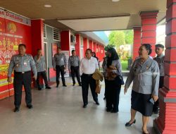Koordinator Assesor dan Assesor Ahli Utama Didampingi Kakanwil dan Kadivmin Kemenkumham Lampung Kunjungi Lapas Kelas I Bandar Lampung