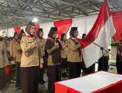 Pembinaan Bagi Narapidana Wanita, Lapas Perempuan Kelas IIA Bandar Lampung Gelar Pelantikan Majelis Pembimbing Gugus Depan 08.01.168