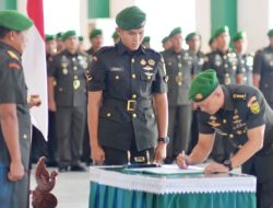 Serah Terimakan Jabatan Kasipers, Danrem 043/Gatam Ucapkan Selamat Jalan dan Selamat Bertugas