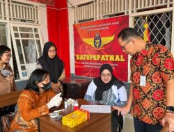 Berikan Pelayanan Kesehatan Gratis, LPKA Kelas I Palembang Bersama Puskesmas Pakjo Gelar Skrining Gula Darah serta Kolestrol Bagi Pegawai dan Anak Binaan
