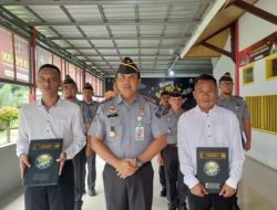 Dua Warga Binaan Lapas Narkotika Bandar Lampung Terima Remisi Hari Raya Nyepi