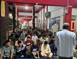 Gema Bulan Suci Ramadhan, Anak Binaan LPKA Kelas I Palembang Laksanakan Shalolat Tarawih Pertama Ramadhan 1445 H