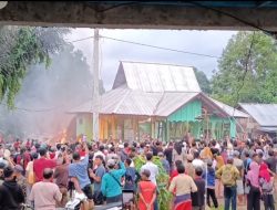 Pasca Pembakaran Kantor PPA TNBBS Suoh, 5 Orang Telah Diamankan Polda Lampung