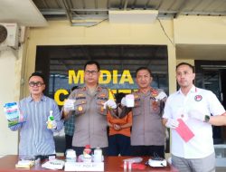 Polisi Berhasil Bongkar Home Industri Sabu di Lampung Timur