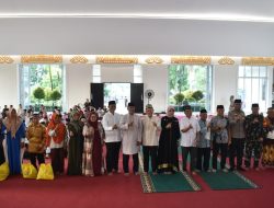 Danrem 043/Gatam dan Forkopimda Provinsi Safari Ramadhan di Tulang Bawang Untuk Perkuat Ikatan Pemerintah dan Masyarakat
