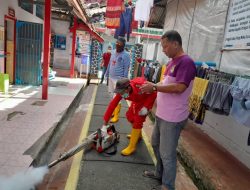 Lapas Kelas IIB Ciamis Laksanakan Fogging atau Pengasapan Antisipasi Penyakit DBD