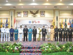 Kasrem 043/Gatam Sampaikan Ucapan Selamat Kepada Pj. Bupati dan Ketua Tim Penggerak PKK  Lampung Utara Yang Dilantik