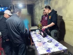 Polsek Sukarame Amankan Sepasang Remaja dan Sita Botol Miras Pada Ops Cempaka Krakatau 2024