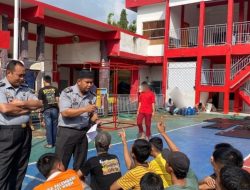LPKA Kelas I Palembang Lakukan Pendataan Anak Binaan Yang Ikuti Buka Bersama Dengan Keluarga
