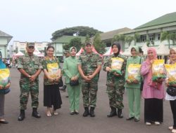 Jelang Perayaan Idul Fitri 1445 H, TNI Gelar Bazar Murah di Bandar Lampung
