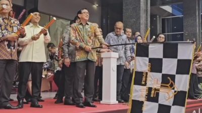 Kanwil Kemenkumham Babel Ikuti Apel Pelepasan Mudik Idul Fitri 1445 H, Ini Pesan Menkumham