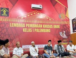 Ciptakan Momen Kebersamaan, LPKA Kelas I Palembang Gelar Buka Bersama Pegawai