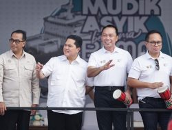Erick Thohir Berangkatkan Hampir 100 Ribu Peserta Mudik Gratis BUMN