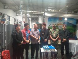 Kalapas Kelas III Pagar Alam Bersama BNNK Laksanakan Tes Urine bagi Warga Binaan Secara Acak