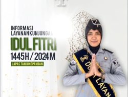 Ratusan Warga Binaan Lapas Tanjungpandan Akan Terima Remisi, Kalapas Gowim Mahali : Layanan Kunjungan Dibuka Hingga H+4
