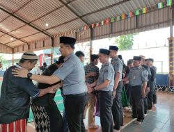 Gema Takbir Idul Fitri 1445H, Rutan Sukadana Gelar Sholat Ied Berjamaah Dengan Warga Binaan