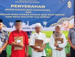 207 WBP Rutan Kotabumi Terima Remisi Khusus Hari Raya Idul Fitri