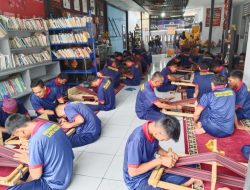 Apresiasi Dekranasda Lampung Selatan, WBP Lapas Kalianda Siap Pasarkan Produk Tapis Unggulan