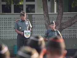 Bertindak Selaku Inspektur Upacara, Danrem 043/Gatam Sampaikan Beberapa Penekanan Panglima TNI