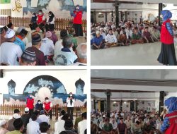 Lapas Kalianda Bersama Dinkes Lampung Selatan Sosialisasikan Gerakan Hidup Sehat Lansia