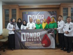 Sambut Hari Bhakti Pemasyarakatan Ke-60, Kanwil Kemenkumham Lampung Gelar Donor Darah